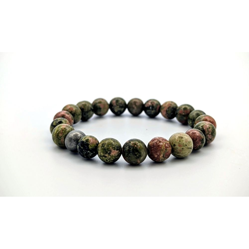 Unakite Bracelet -Healing Stone