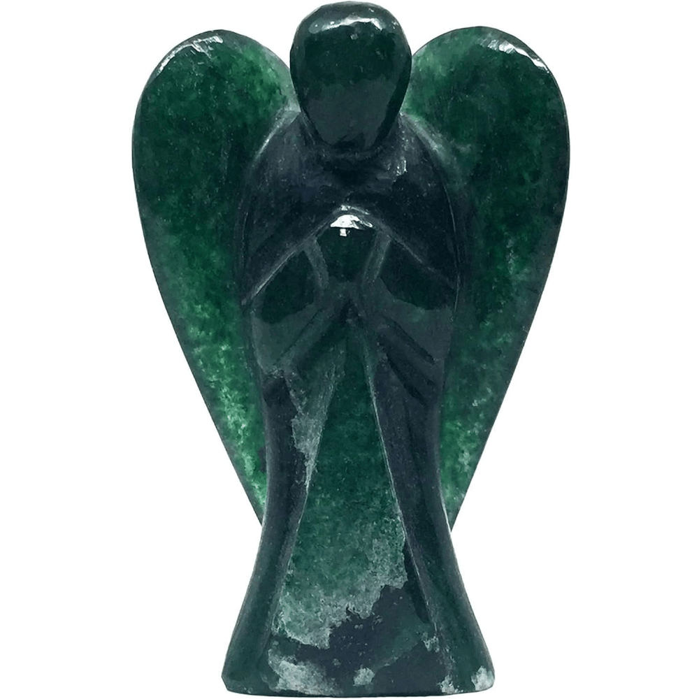 Dark Green Aventurine Angel image 0