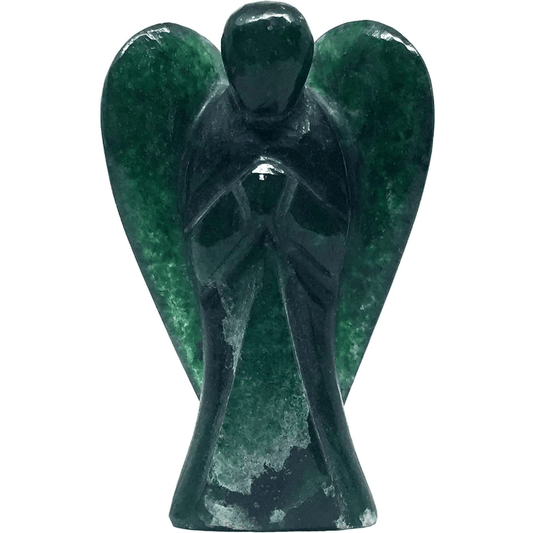 Dark Green Aventurine Angel image 0