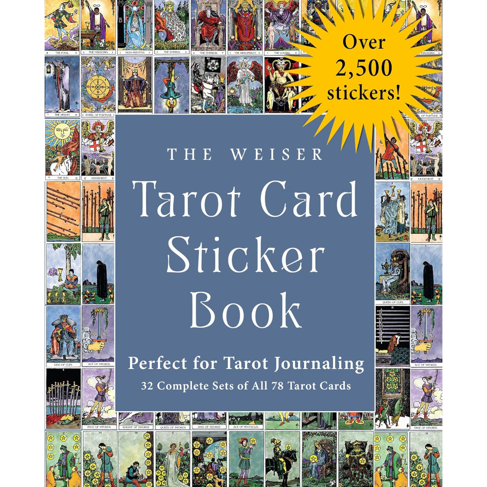 Weiser Tarot Card Sticker Book image 0