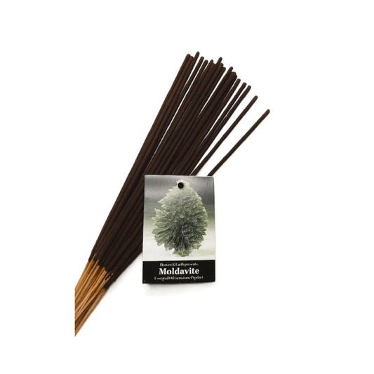 Moldavite Gemstone Incense image 0