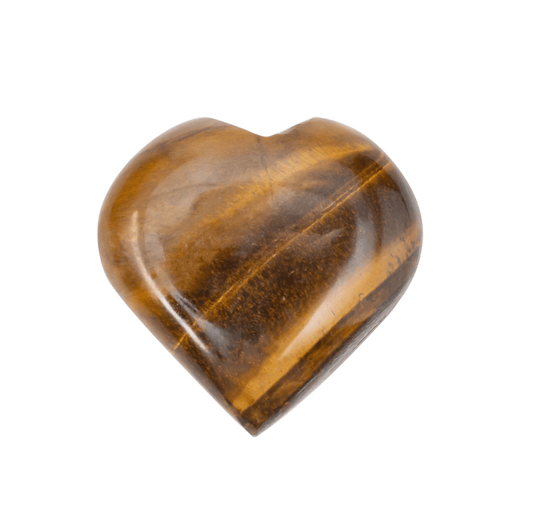 Gold Tiger Eye Heart image 0