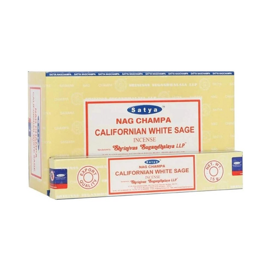 Satya California White Sage Incense image 0