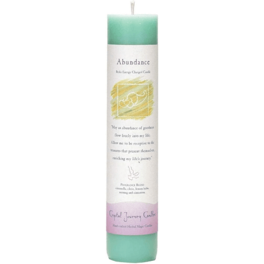 Abundance Reiki Energy Candle image 0