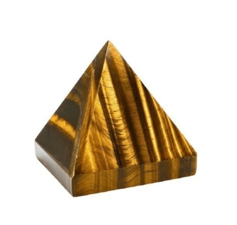 Gold Tiger Eye Pyramid image 0