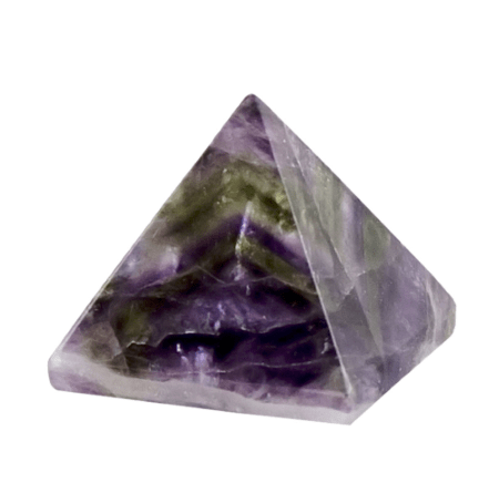 Rainbow Fluorite Pyramid image 0