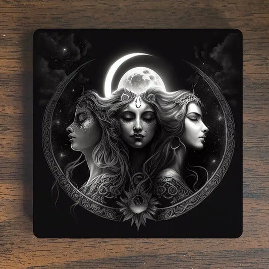 Triple Goddess Magnet image 0