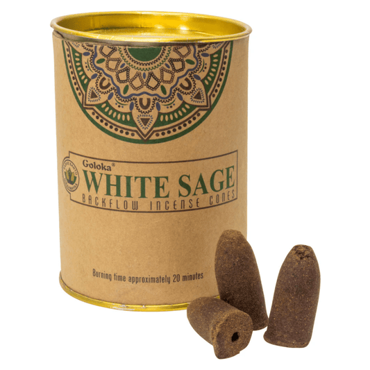 White Sage Backflow Cones image 0
