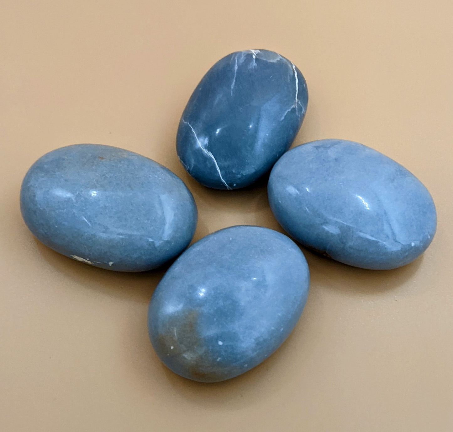 Angelite Palm Stone image 1