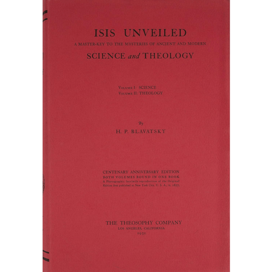 Isis Unveiled image 0