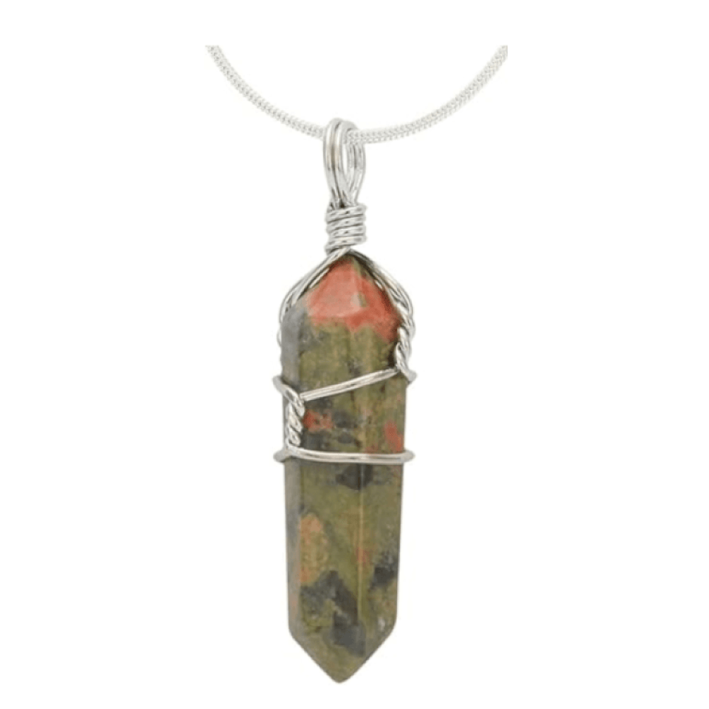 Unakite Wire Wrap image 0