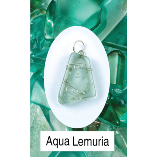 Aqua Lemuria Stone Pendant