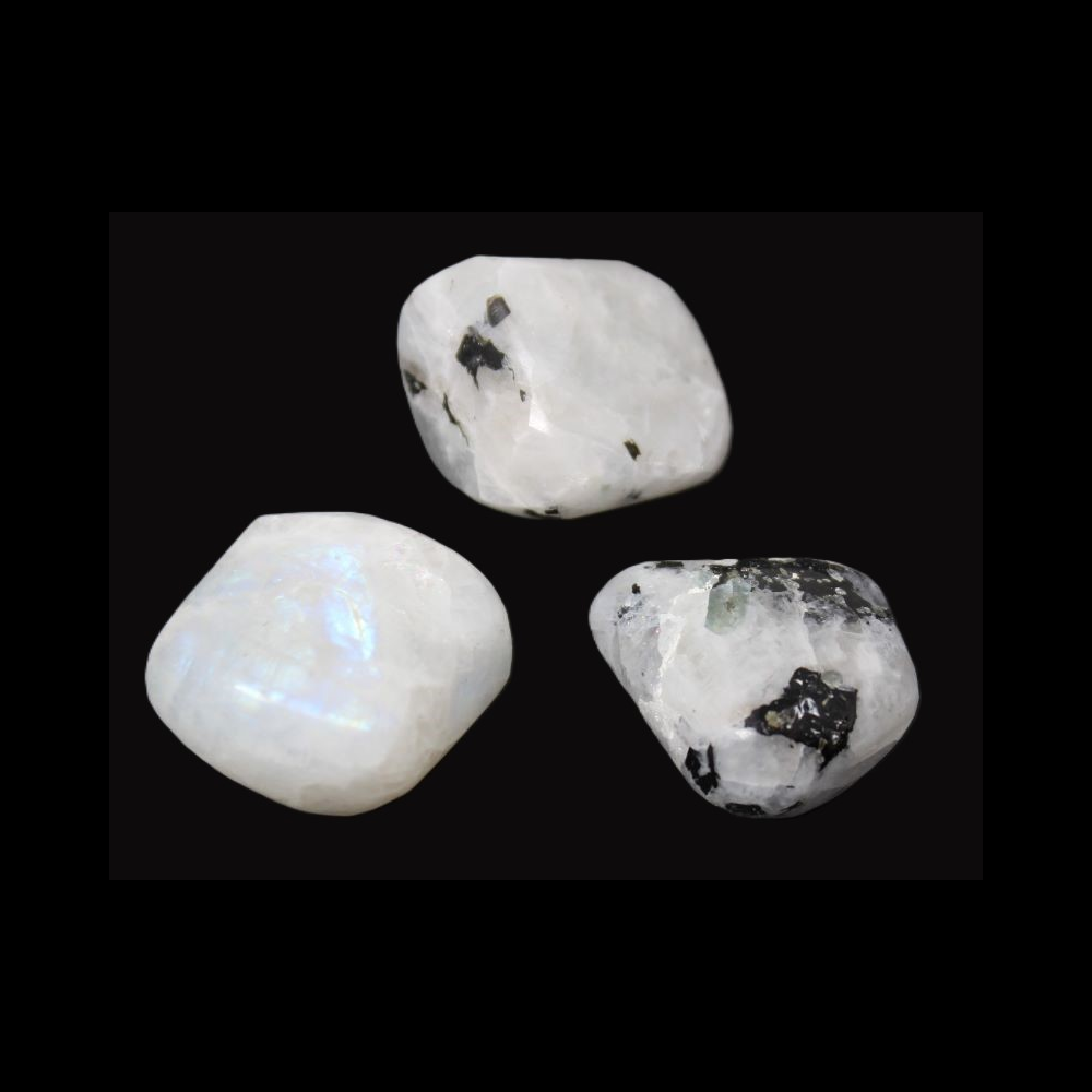 Rainbow Moonstone Inner Glow Stone image 0