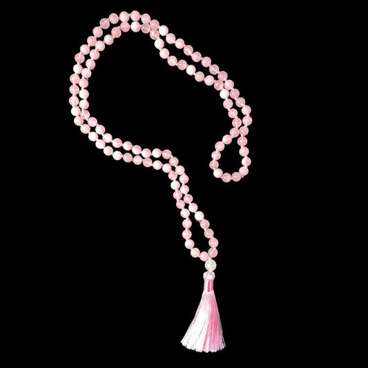 Rose Quartz Mala image 1