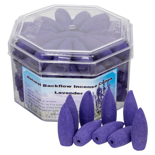 Lavender Backflow Cones image 0
