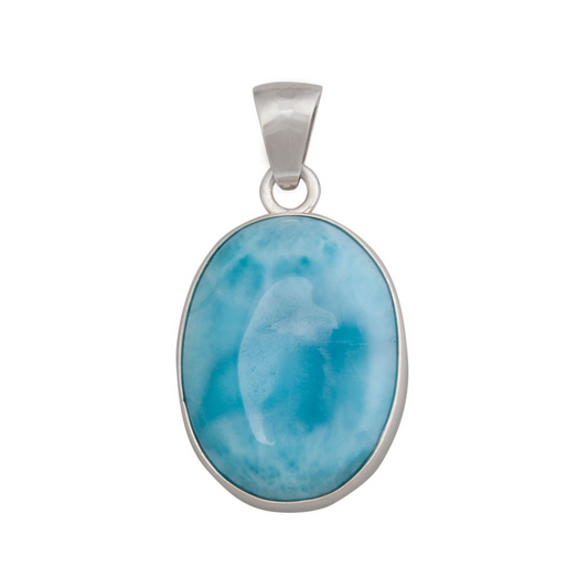 Larimar Gemstone Pendant