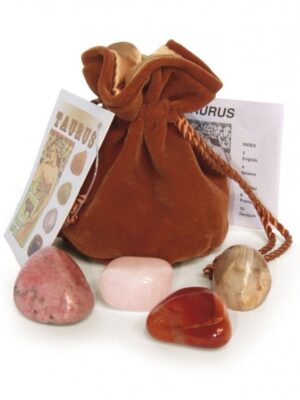 Taurus Stone Pouch