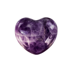 Amethyst Stone Heart