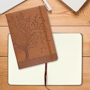 Tree of Life Journal on desk.