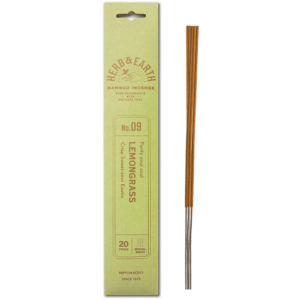 Lemongrass Herb & Earth Incense Sticks