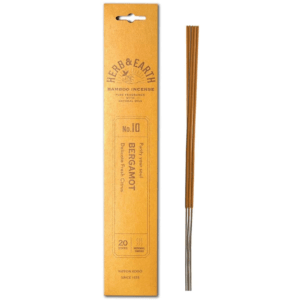 Bergamot Herb & Earth Incense Sticks