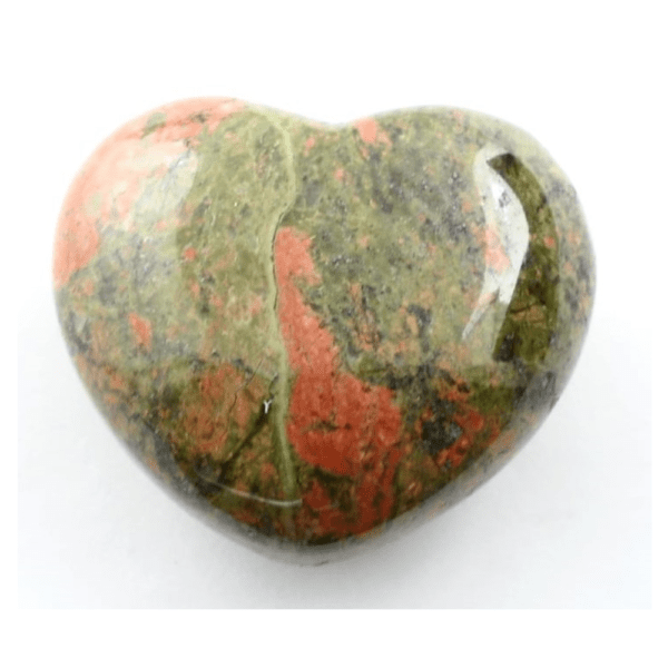 Unakite Stone Heart 2