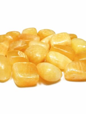 Orange Calcite Tumble Stones